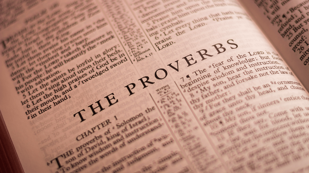 The Bible Proverbs Chapter 1 Mollykaylie